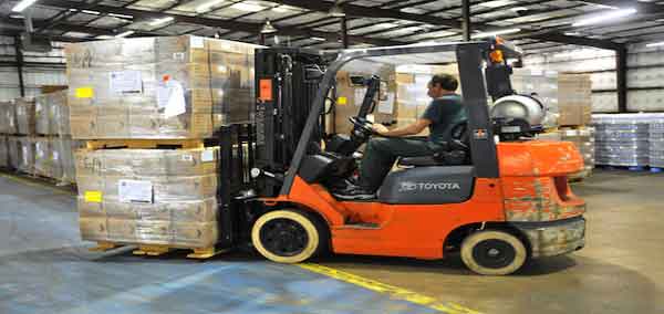 driving warehouse